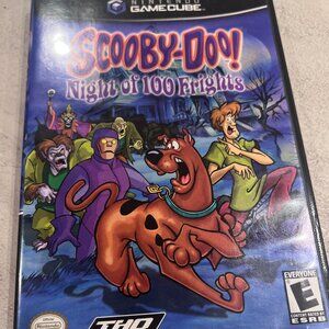 Scooby-Doo!: Night of 100 Frights - GameCube Game Disc & Instruction Booklet